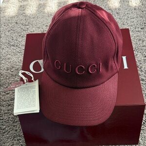 Gucci Maroon Cap